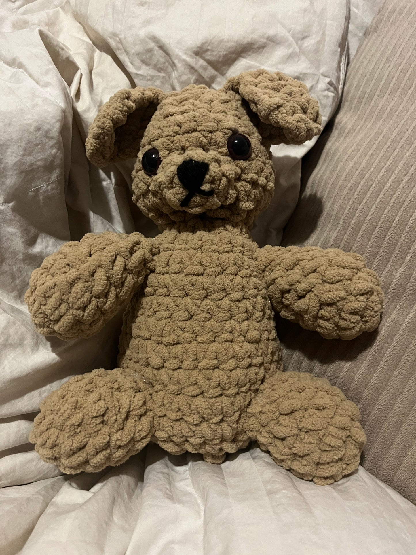 Dog Plushie - Light brown