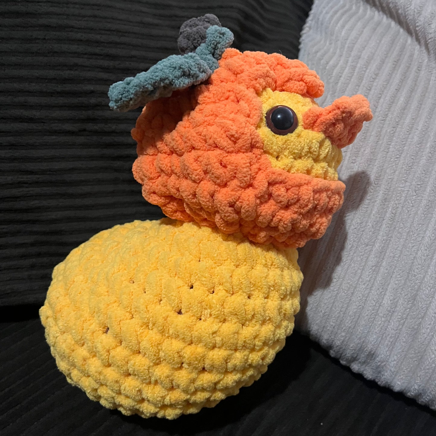 Pumpkin Duck Plushie