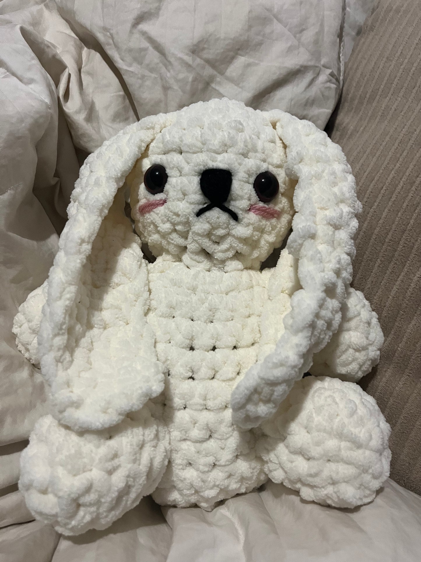 Bunny Plushie - White