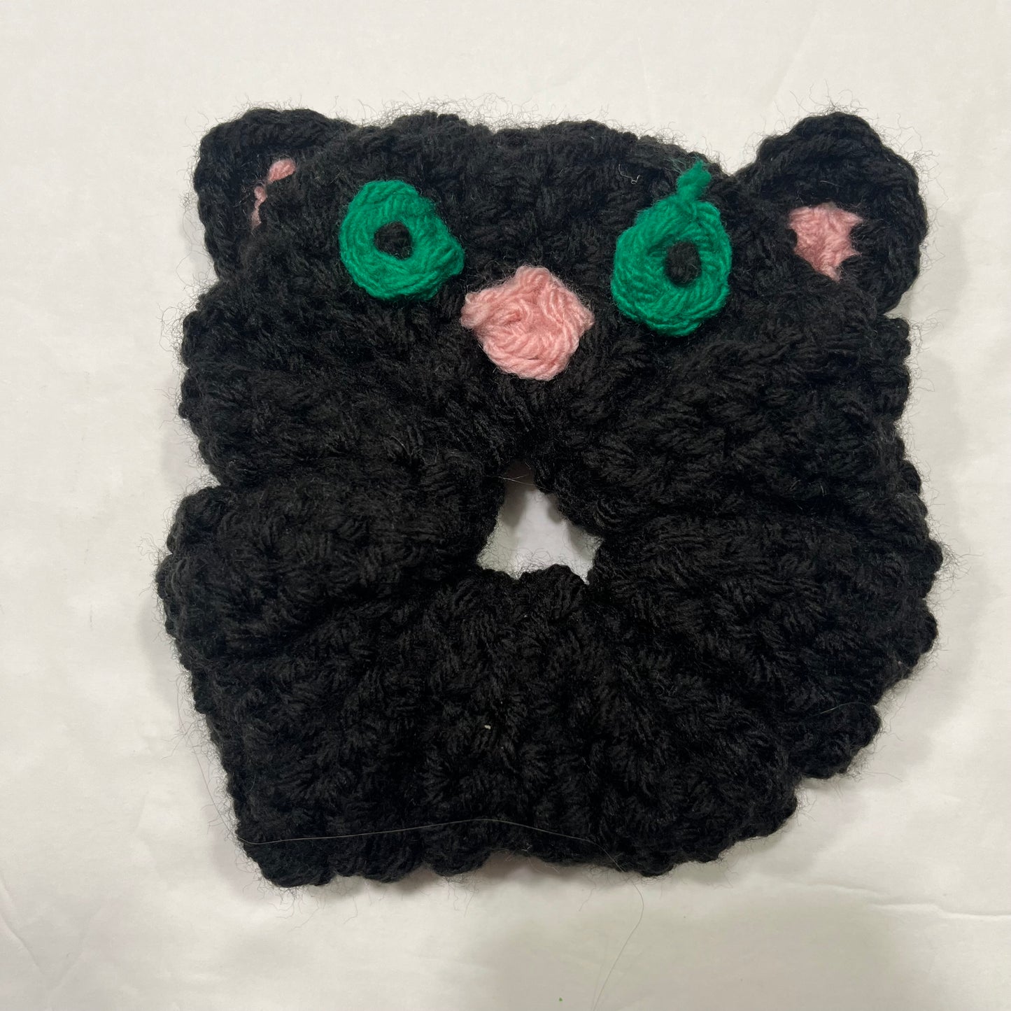Black Cat Scrunchie
