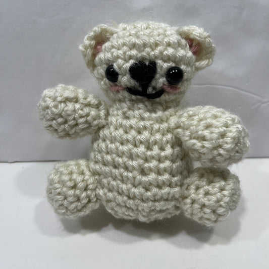 Mini White Cat Plushie