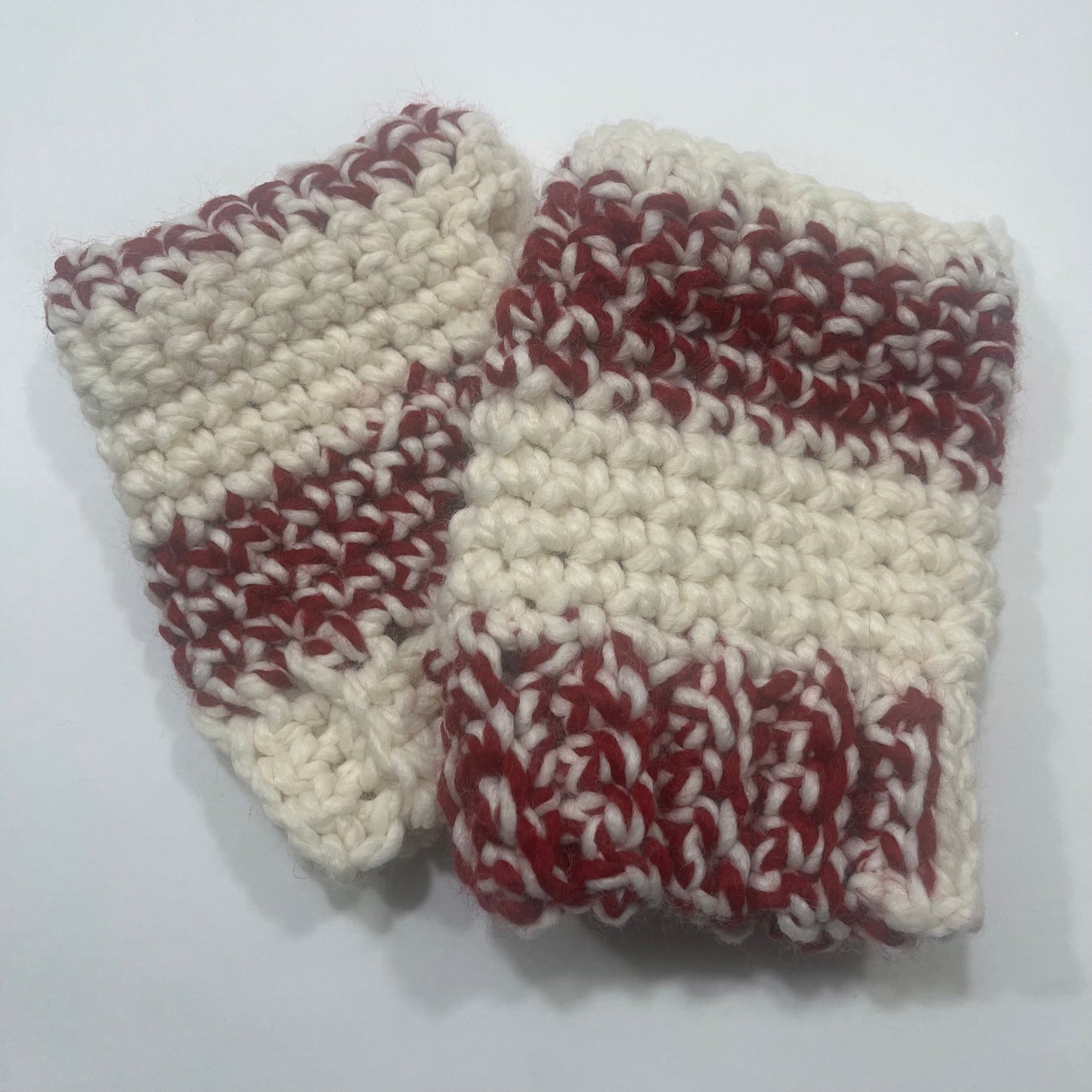 Peppermint Fingerless Gloves