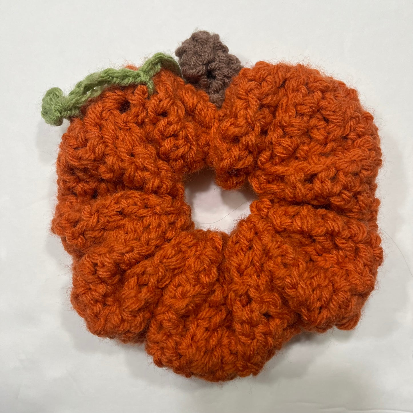 Orange Pumpkin Scrunchie