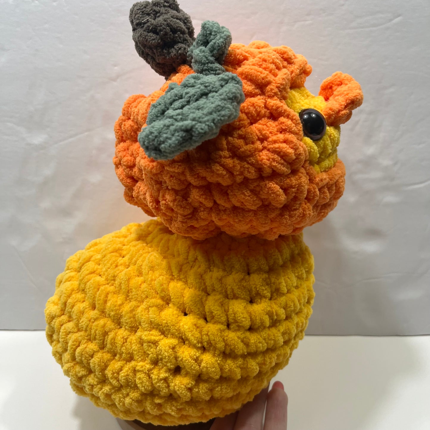 Pumpkin Duck Plushie