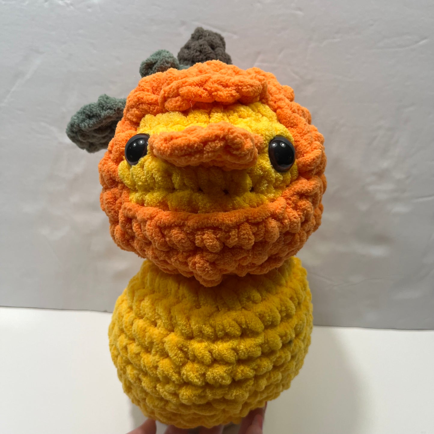 Pumpkin Duck Plushie