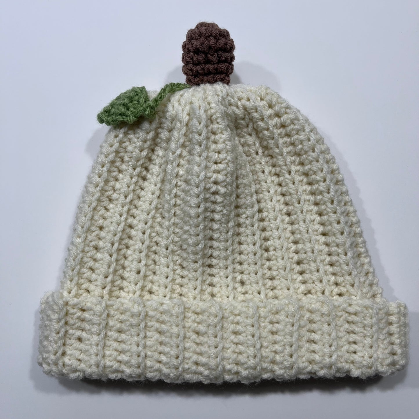 White Pumpkin Beanie