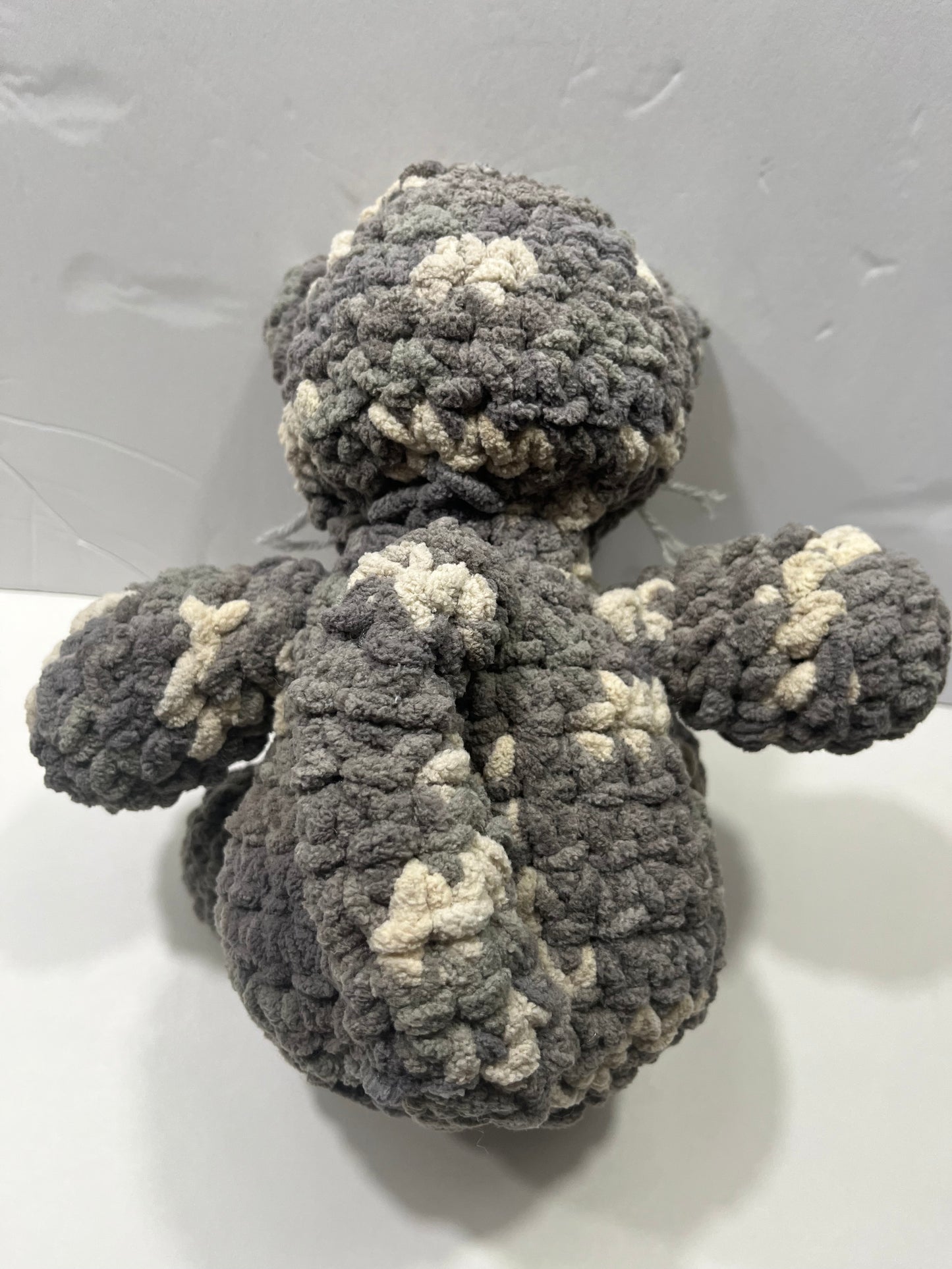 Cat Plushie - Dark / light grey