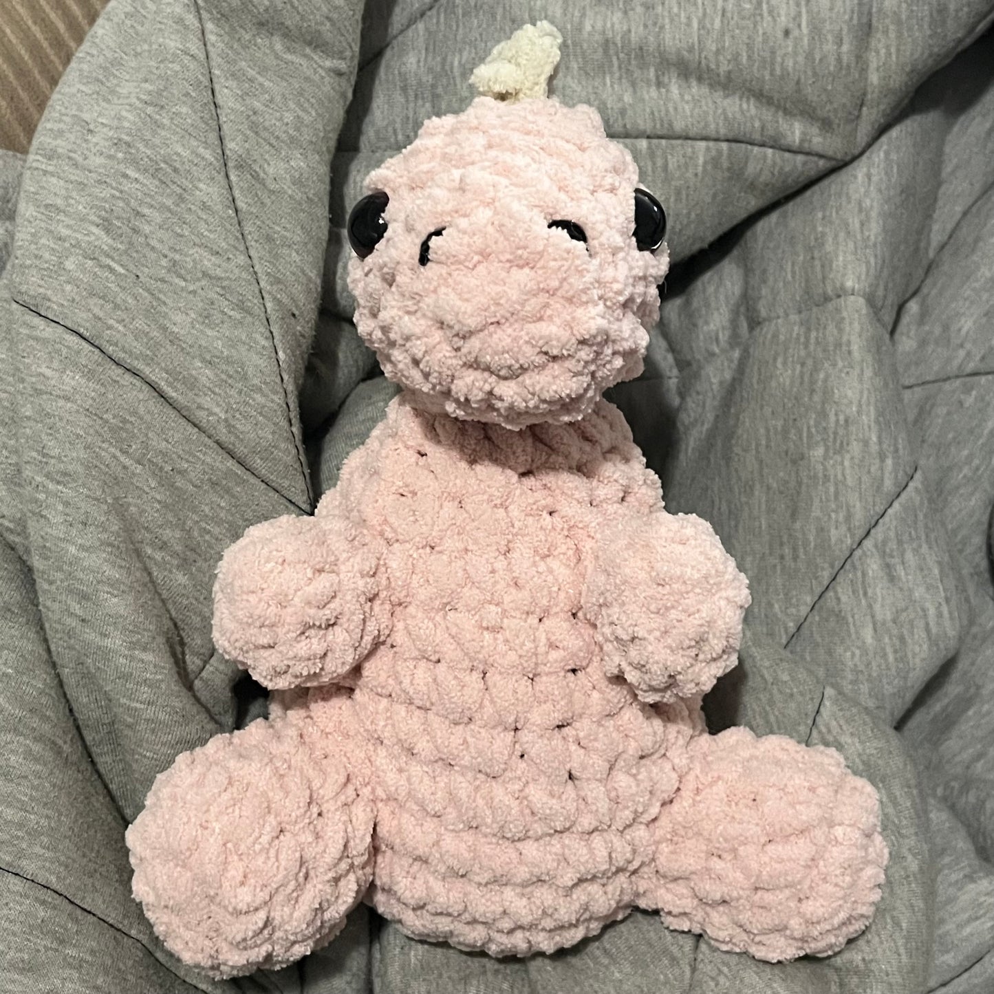 Dino Plushie - Pink