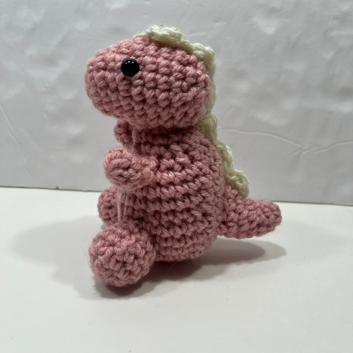 Mini Pink Dinosaur Plushie