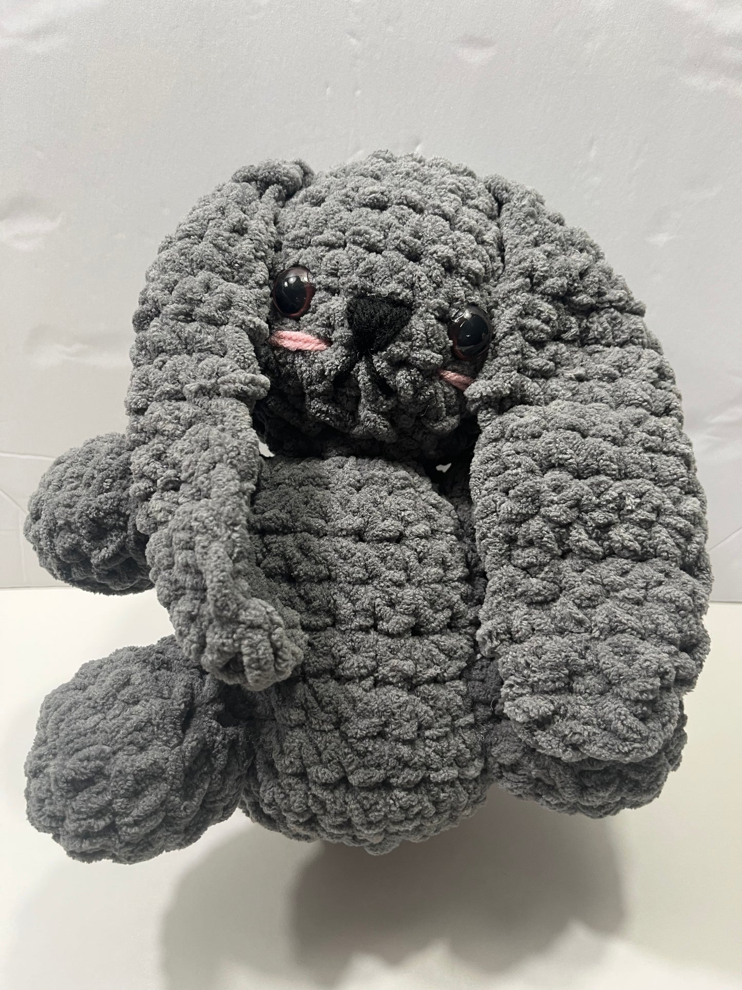 Bunny Plushie - Dark Grey